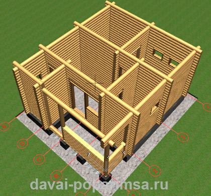 Проектируем оконные и дверные проемы в рубленной бане Проектируем оконные и дверные проемы в рубленной бане