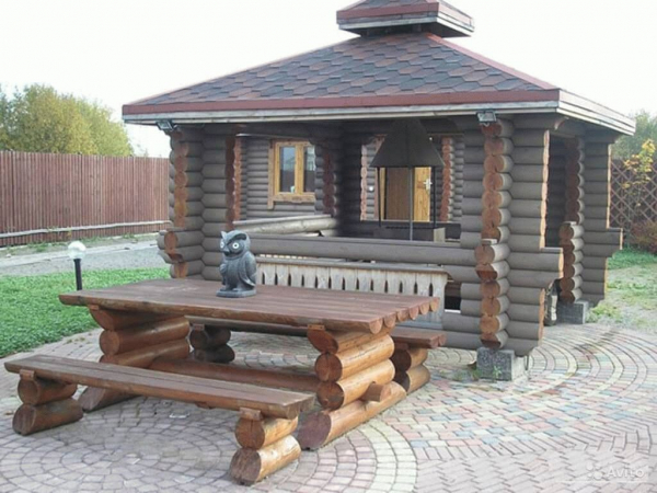 
			Фасады бани		