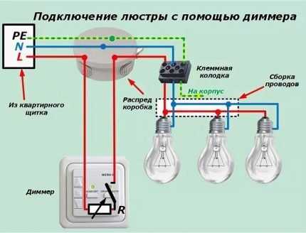 Как подключить диммер: возможные схемы + инструктаж по подключению своими руками